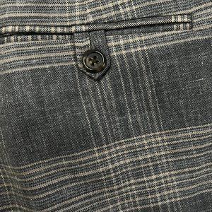NWT - Billy Reid Plaid Pants - Wool/Silk/Linen Blend - M 31 Retail $265